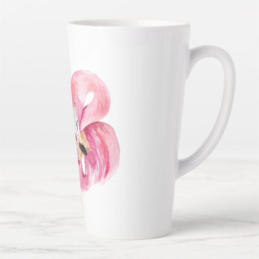 Moderne, exotische standaard en verbluffend flamin latte mok (Rechts)