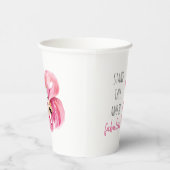 Moderne, exotische standaard en verbluffend flamin papieren bekers (Rechts)