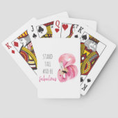 Moderne, exotische standaard en verbluffend flamin pokerkaarten (Achterkant)