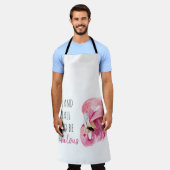 Moderne, exotische standaard en verbluffend flamin schort (Gedragen)