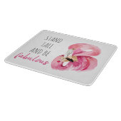 Moderne, exotische standaard en verbluffend flamin snijplank (Hoek)