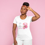 Moderne, exotische standaard en verbluffend flamin t-shirt<br><div class="desc">Moderne,  exotische standaard en verbluffend flamingo</div>