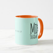 Moderne expressie koffie Mok (Voorkant rechts)