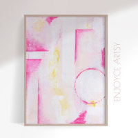 Moderne expressieve geometrische abstracte schilde