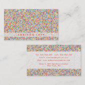 Moderne expressionistische kunst Waterverf schilde Afsprakenkaartje (Voorkant / Achterkant)