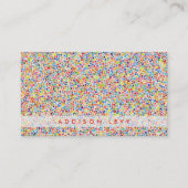 Moderne expressionistische kunst Waterverf schilde Afsprakenkaartje (Voorkant)