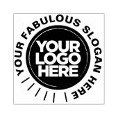 Moderne eyecatching rubberen inktstempel rubberstempel (Afrduk)