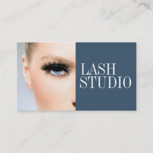 Moderne Eyelash-uitbreiding estheticiakaart Visitekaartje