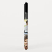 Moderne familie 4 Foto Collage Trendy Black Case-Mate iPhone Case (Achterkant/rechts)