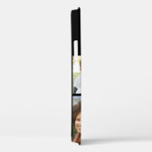 Moderne familie 4 Foto Collage Trendy Black Case-Mate iPhone Case (Achterkant / Rechts)
