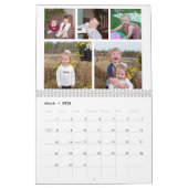 Moderne familie 60 foto - 5 per maand - Aangepast Kalender (Mar 2026)