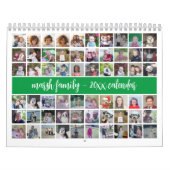 Moderne familie 60 foto - 5 per maand - Aangepast Kalender (Hoes)