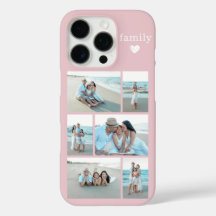 Moderne Familie 6 Foto Blos Roze