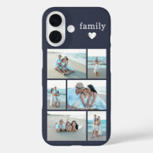 Moderne Familie 6 Foto Grijs