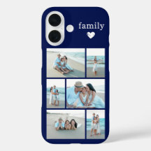 Moderne Familie 6 Foto Navyblauw