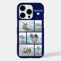 Moderne Familie 6 Foto Navyblauw