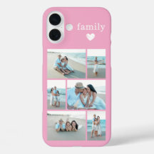 Moderne Familie 6 Foto Roze