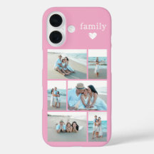 Moderne Familie 6 Foto Roze
