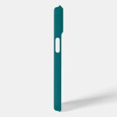 Moderne Familie 6 Foto Teal Case-Mate iPhone Case (Achterkant / Rechts)