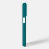Moderne Familie 6 Foto Teal Case-Mate iPhone Case (Achterkant / Rechts)