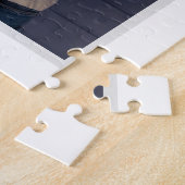 Moderne familie 6 Square Photo Collage Legpuzzel (Zijkant)