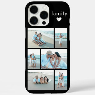 Moderne Familie 6 Zwart Foto iPhone 16 Pro Max Hoesje