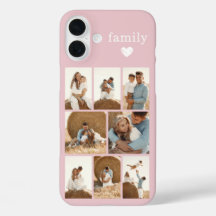 Moderne Familie 8 Foto Blos Roze
