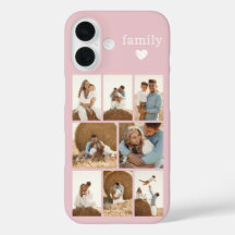 Moderne Familie 8 Foto Blush Roze