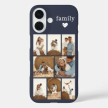 Moderne Familie 8 Foto Grijs
