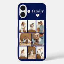 Moderne Familie 8 Foto Navyblauw