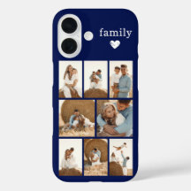 Moderne Familie 8 Foto Navyblauw