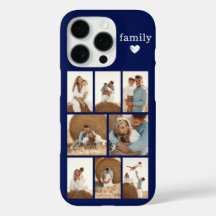 Moderne Familie 8 Foto Navyblauw
