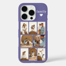Moderne Familie 8 Foto Paars