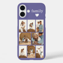 Moderne Familie 8 Foto Paars