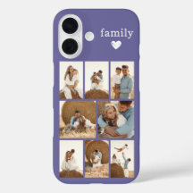Moderne Familie 8 Foto Paars