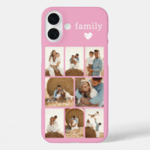 Moderne Familie 8 Foto Roze