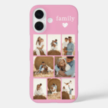 Moderne Familie 8 Foto Roze