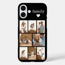 Moderne Familie 8 Foto Zwart