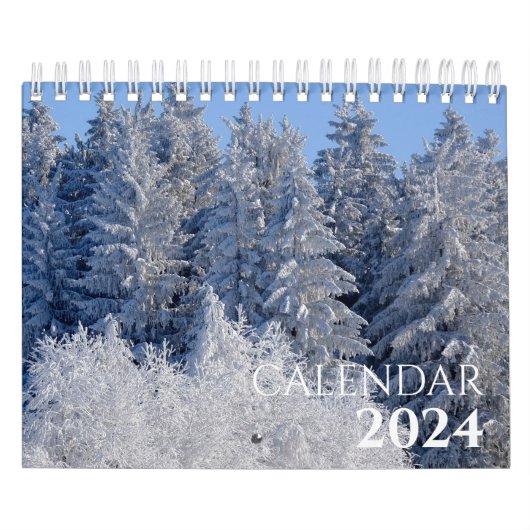 Moderne Familie Collage Foto 2024 Kalender (Hoes)