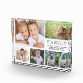 Moderne familie collage fotoblokken (Rechts)