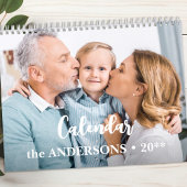 Moderne Familie Custom Foto's Creëer Uw Eigen 2026 Kalender