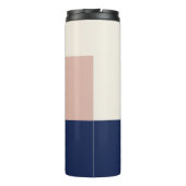 Moderne familie foto Collage Beste mama ooit Thermosbeker (Achterkant)