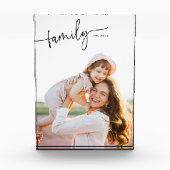 Moderne Familie Fotoblokken (Voorkant)