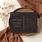 Moderne familie Kerstvakantie foto Briefkaart