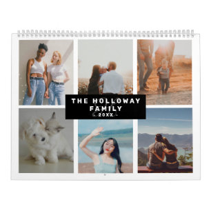 Moderne familie monogram naam zwart18 foto's colla kalender