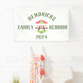 Moderne familie reünie welkom banner (Insitu)