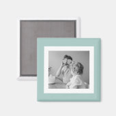 Moderne familiefoto Gemakkelijk met een eenvoudige Magneet (Voorkant / Achterkant)