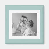 Moderne familiefoto Gemakkelijk met een eenvoudige Magneet (Voorkant)