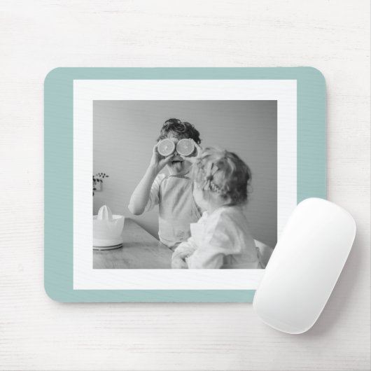 Moderne familiefoto Gemakkelijk met een eenvoudige Muismat (Met muis)