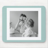 Moderne familiefoto Gemakkelijk met een eenvoudige Muismat (Voorkant)